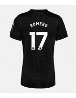 Tottenham Hotspur Cristian Romero #17 Bortedrakt Dame 2025-26 Korte ermer
